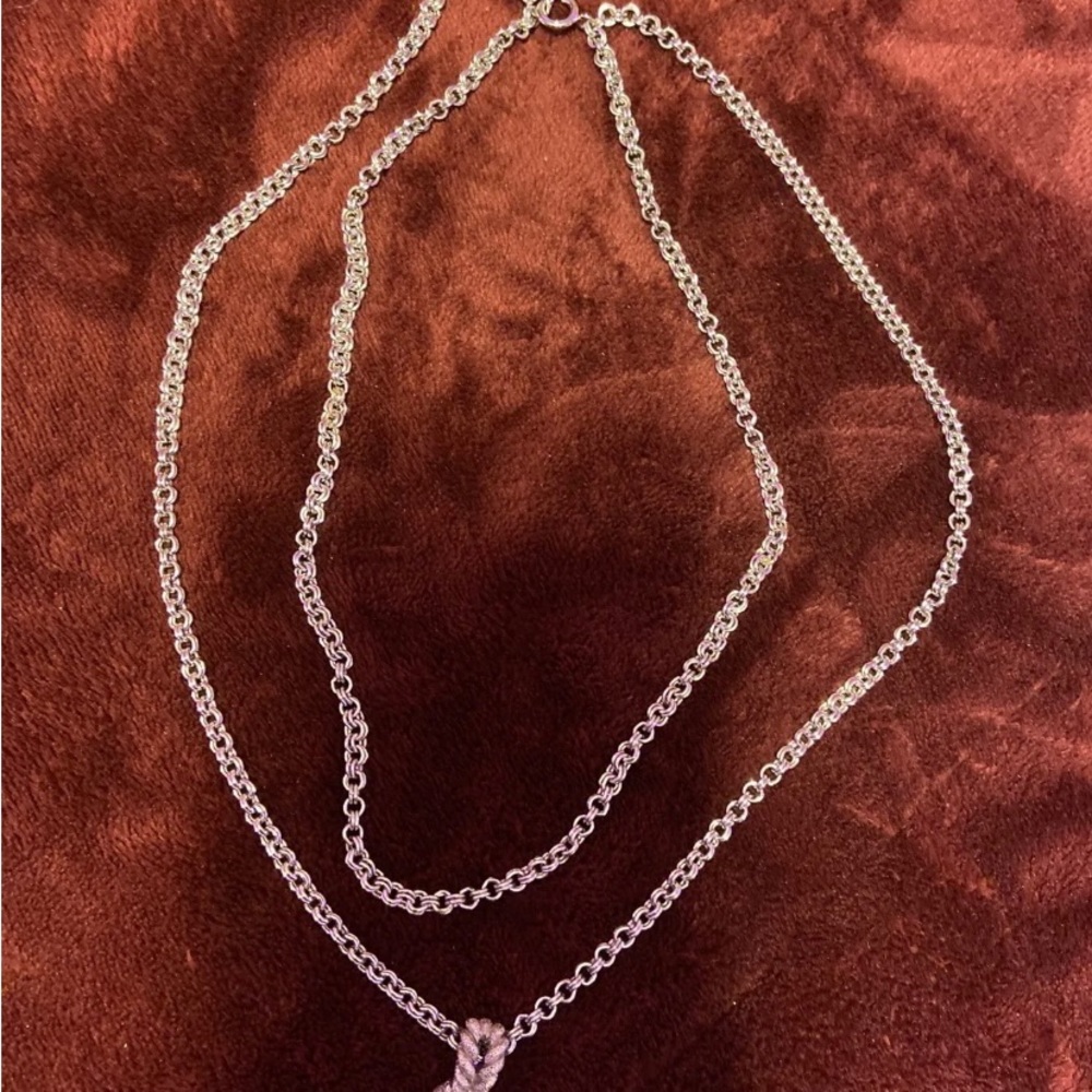 VINTAGE AVON TURQUOISE TEARDROP NECKLACE 1972 SILVER CHAIN NEW IN BOX - Picture 2 of 6